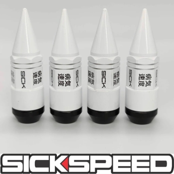 Steel Lug Nuts 2pcs MINI Spikes 76mm M12x1.5 Radmuttern - SICKSPEED