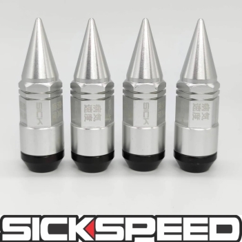 Steel Lug Nuts 2pcs MINI Spikes 76mm M12x1.5 Radmuttern - SICKSPEED