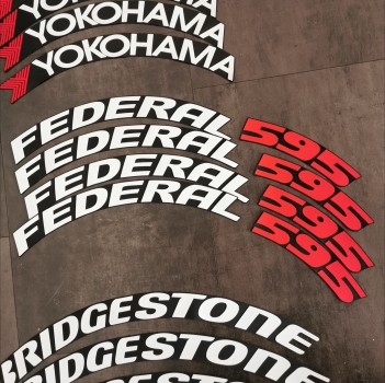 Tire Sticker Federal 595