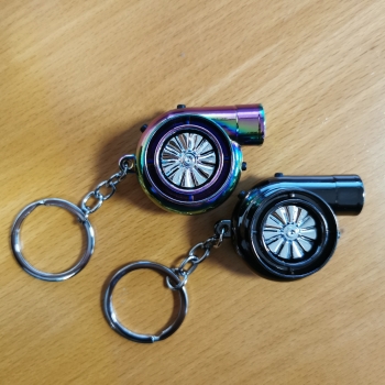 Turbo Keychain with Spooling, BlowOff and Lighter