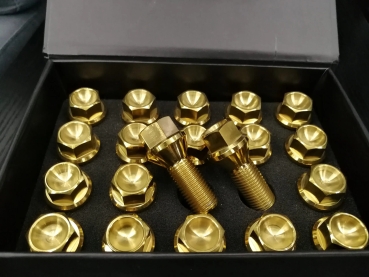 M12x1.5 Titan Conical Seat Lug Bolts for BMW - Rison