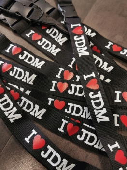 I Love JDM Key Lanyard 56cm