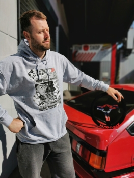 JDM Wear Initial D Theme Hoodie