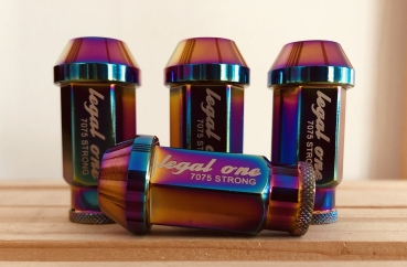 Legal One M12 x 1.25 Aluminium LugNuts with TUV