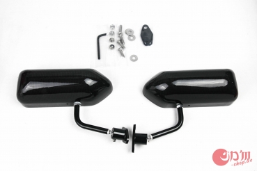 F1 Style Carbon Race Mirror BIG