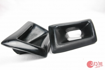 Nissan 350Z Z33 Nismo Style Front Bumper Ducts Vents GFK