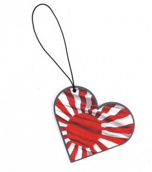 Air-Freshener Rising Sun Heart - Cherry
