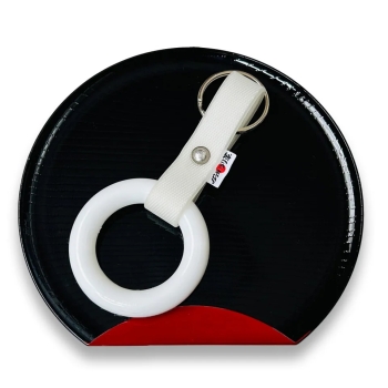 JDM Tsurikawa / Bosozoku Ring White Strap White MINI