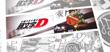 Itasha Racing Decal "AE86 vs. RX7"