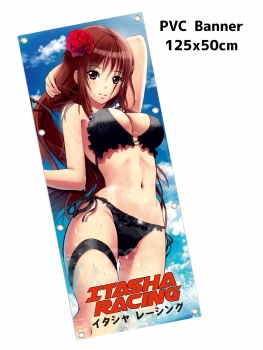 Banner PVC "Itasha Racing Bikini" 50x125cm