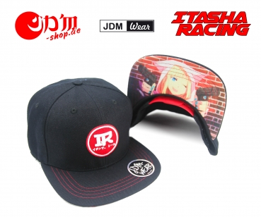 ITASHA RACING JDM Anime Girl Guns V2 Cap Schwarz