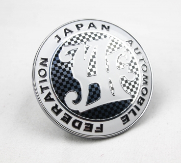 JAF Oldschool Badge Carbon Weave