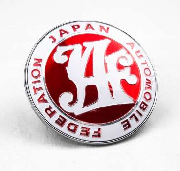 JAF Oldschool Badge Red