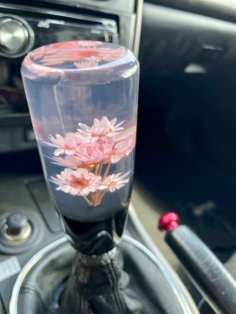 Suichuuka / Flower Shift Knob Short 10cm V3 pink