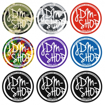 JDM Shop Germany BUTTON Sticker Decal