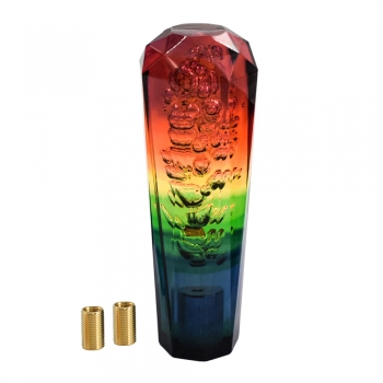 Bubble Dildo Style Shift Gear Knob Jamaica Colors 10/15/20cm LED