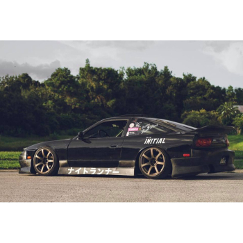 KBD S13 180sx 200SX BNSports 2 Style Heck Bumper Stoßstange PU Nissan