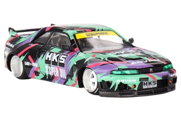 1/64 1995 Nissan Skyline gt-r (r33) hks v1, various  - MiniGT