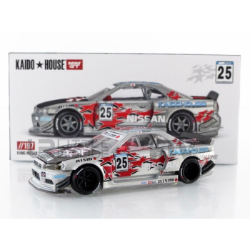 1/64 Kaido House Nissan Skyline GT-R R34 Kaido Star Racing V1 - Mini GT