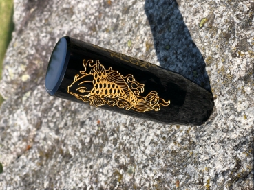 Koi Fish Shift Knob Black 120mm Illinium Flux