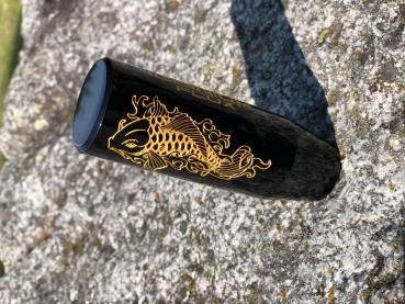 Koi Fisch Shift Knob Schwarz 120mm Illinium Flux