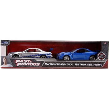 1/32 Fast & Furious Brians Nissan Skyline Twin Pack