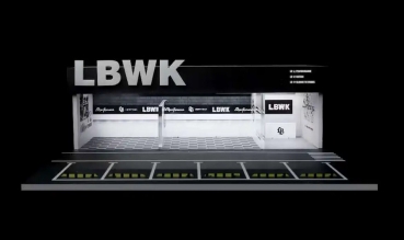 1/64 LBWK Diorama Showroom With Lights