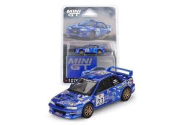 1/64 Subaru Impreza WRC99 #23 2000 Acropolis Rally - Mini GT