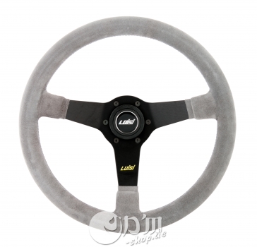 Luisi Mirage Suede Leather 350mm Steering Wheel TUV Approved