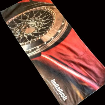 Microfiber Towel BBS Style Rim 75x34cm
