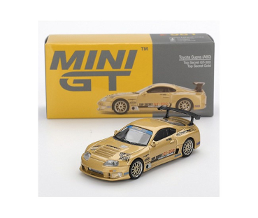 1/64 Mini GT Toyota Supra A80 Top Secret GT-300 Gold