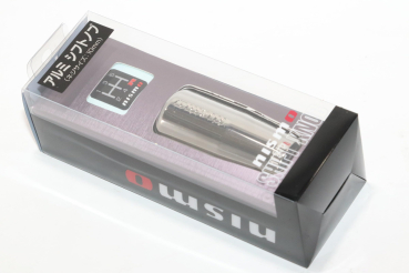 NISMO Nissan Aluminium Schaltknauf Chrome 5 / 6 Gang