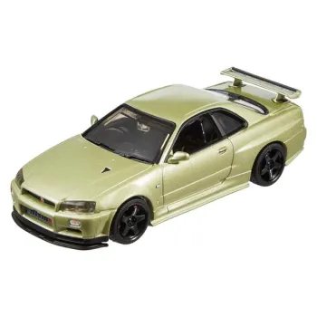 Preview: 1/43 Nissan Skyline GT-R (BNR34) V-Spec II Nur With Nismo Parts - Hot Wheels Premium