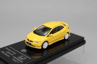 1/64 Para64 Honda Civic FN2 Sunlight Yellow LHD