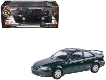 1/64 Para64 1999 Honda Civic Coupe Clover Green Pearl