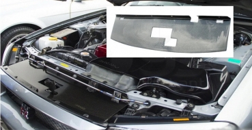 Nissan R34 GTR Skyline Carbon Radiator Panel Short