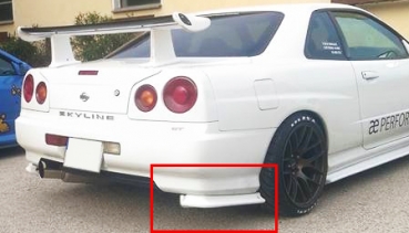 Nissan R34 GT-R Skyline GFK FRP NISMO Style Addons