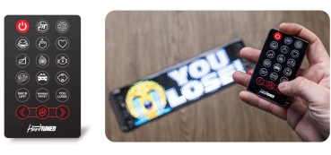 ELGlow Flex LED Panel Sticker with Remote - Hardtuned