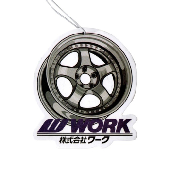 Work Rim Car Air Freshener - Perfume