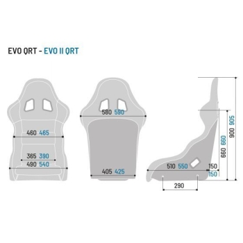 Sparco Evo QRT Bucket Seat (FIA) M-Size