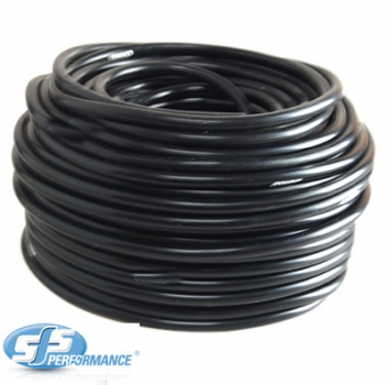 SFS SILICONE 4mm VAC HOSE per Meter BLACK