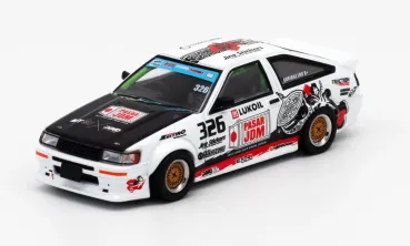 Preview: 1/64 INNO64 Toyota Corolla AE86 LEVIN Trackerz Racing
