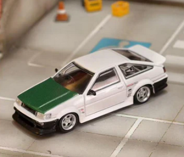 1/64 Toyota AE86 Green Hood - Street Warrior