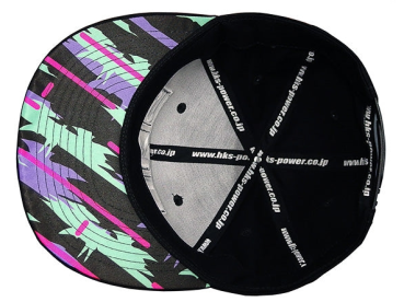 HKS Premium Goods Snapback Cap Oil Color