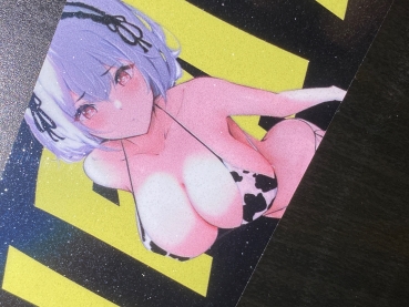 SENPAI Slap Sticker Glitter Yellow