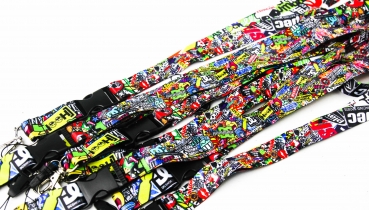 Stickerbomb Key Lanyard 56cm