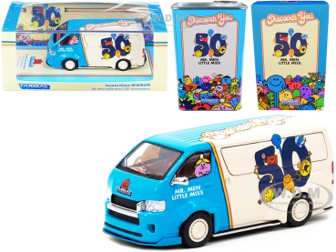 1/64 Tarmac Toyota Hiace Widebody Mr Men Little Miss