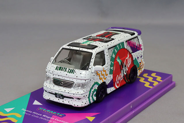 1/64 Tarmac Works Toyota Hiace Wagon Custom