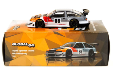 1/64 Toyota Sprinter Trueno AE86 Widebody TRD - Tarmac