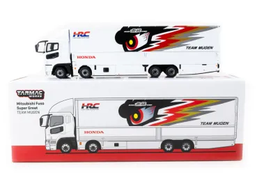 1/64 Mitsubishi Fuso Super Great TEAM MUGEN - Tarmac Works